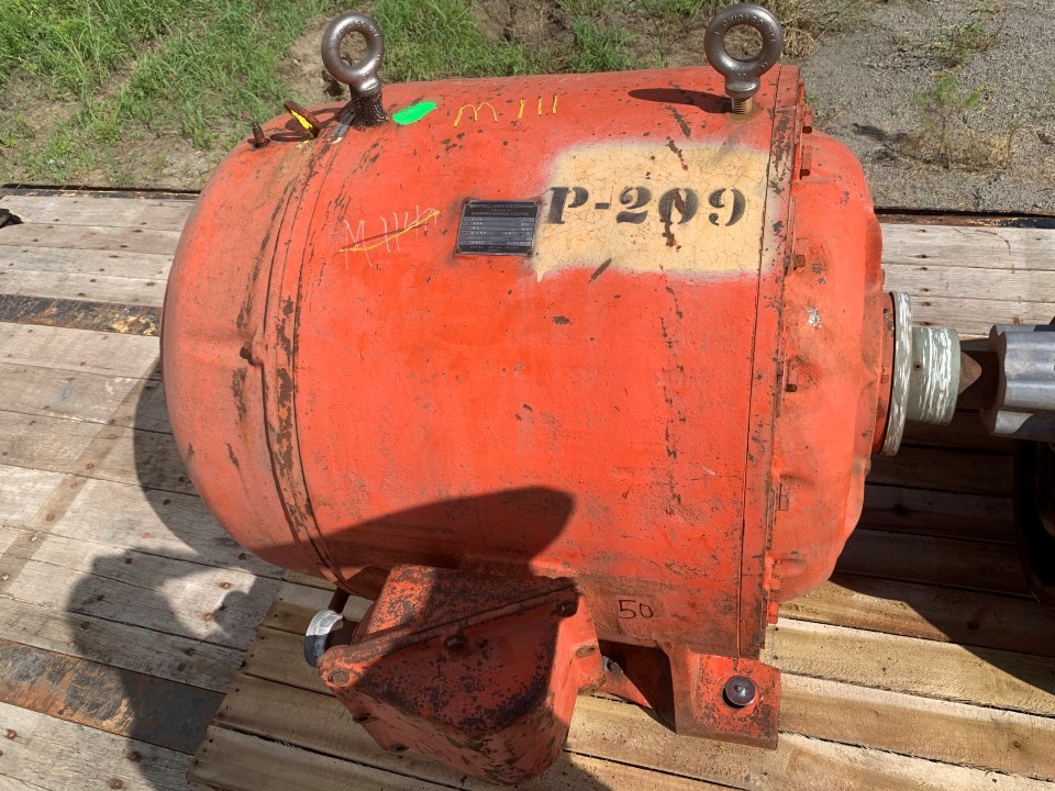Canadian General Electric 150 HP, 900 RPM, Electric Motor